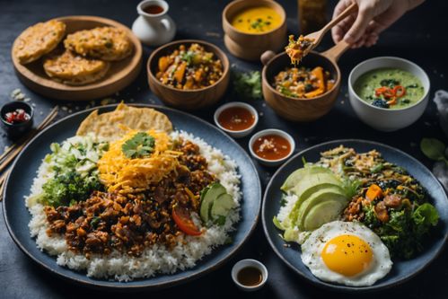 炒饭的艺术 中餐烹饪与视觉盛宴的完美结合